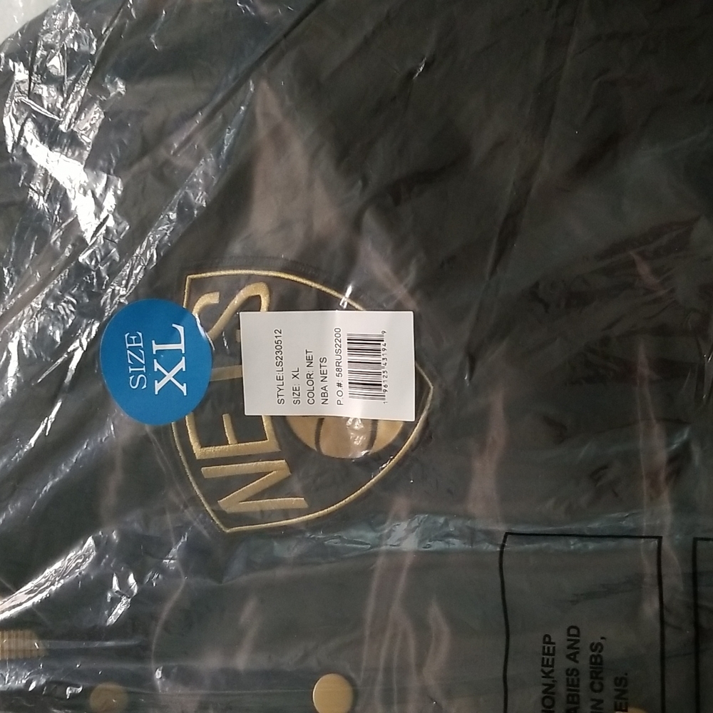 NWT Brooklyn Nets - NBA 75 Anniv Limited Edition Jacket XL Rakuten Exclusive